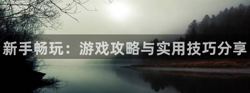 蓝冠在线平台真的可以躺赚吗：新手畅玩：游戏攻略与实用技巧分享
